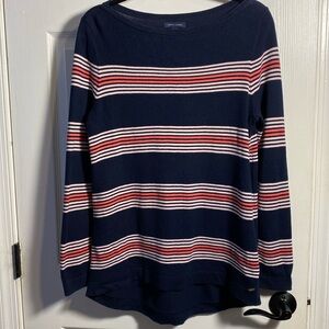 Tommy Hilfiger Women’s Striped Tunic Sweater Medium
